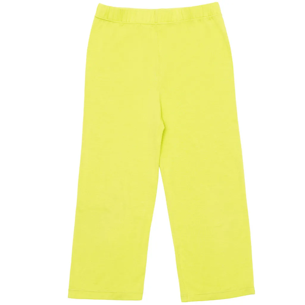 Bamboo yoga pants - Lime Green
