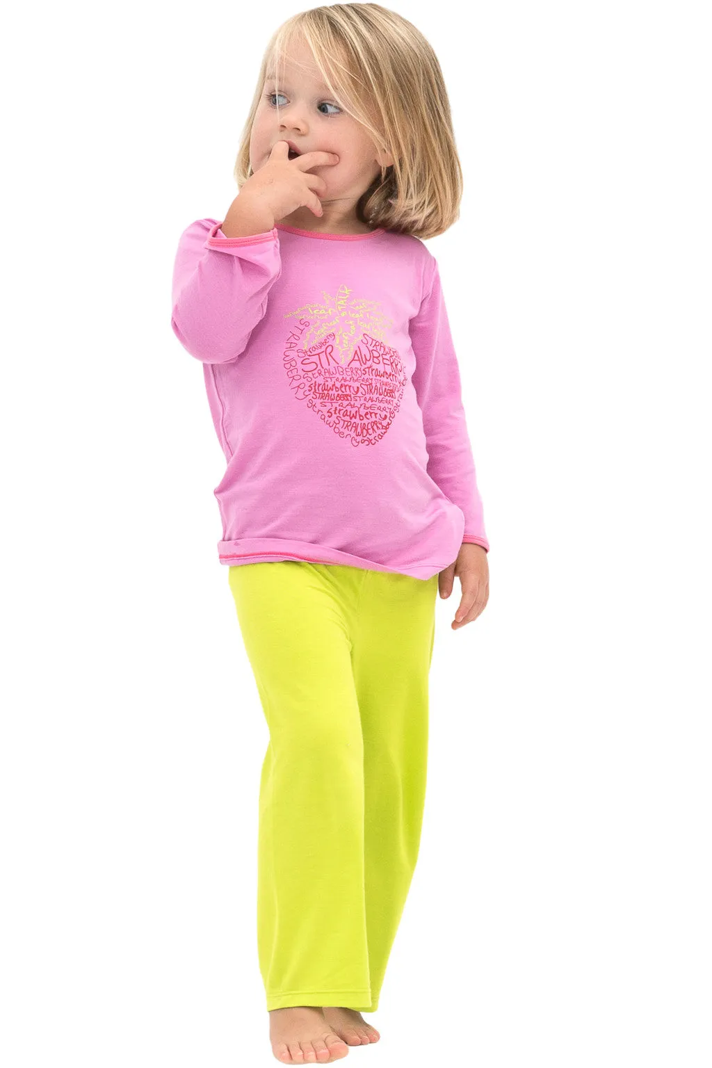 Bamboo yoga pants - Lime Green