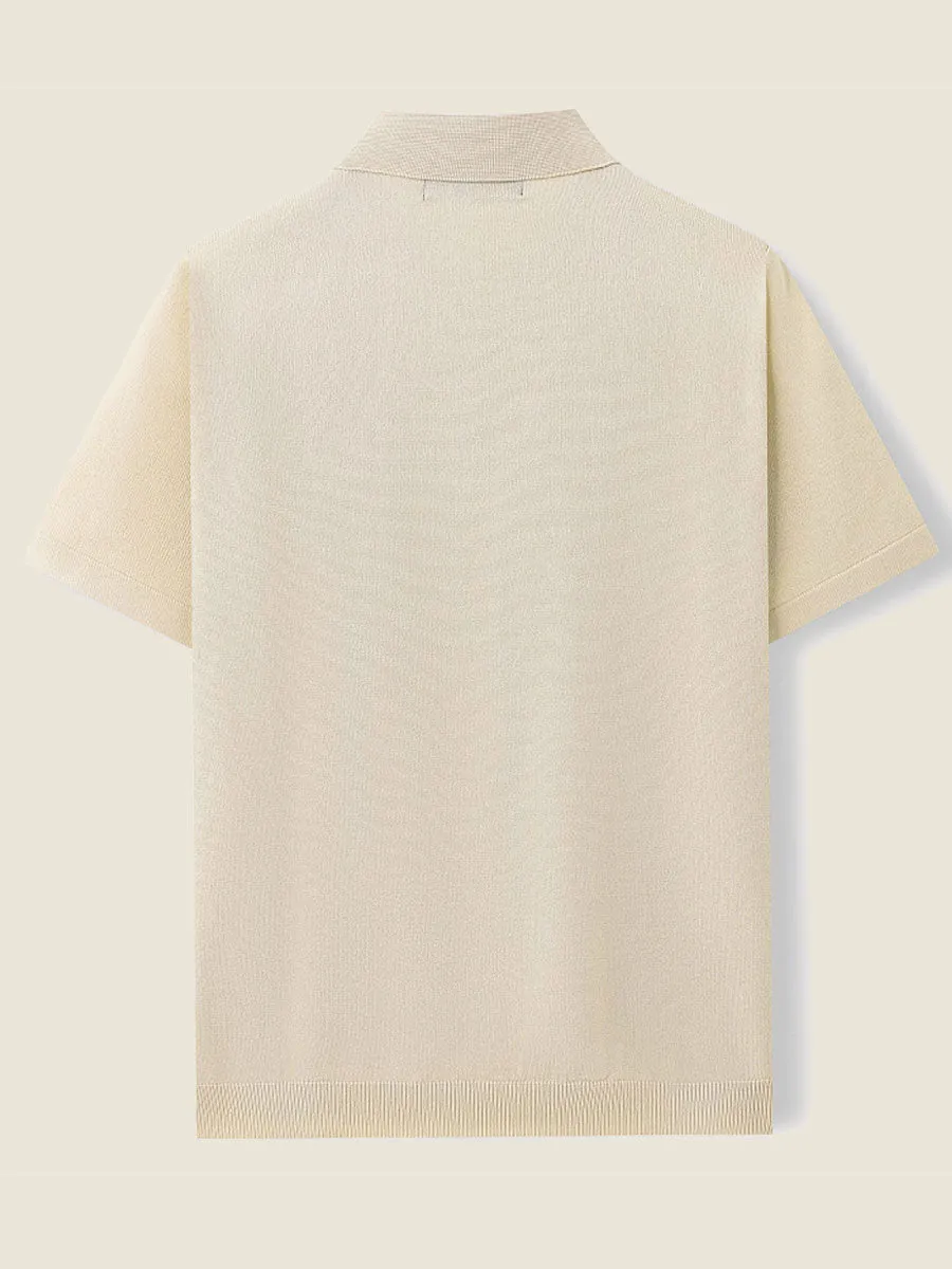 Classic Short Sleeve Sweater Polo