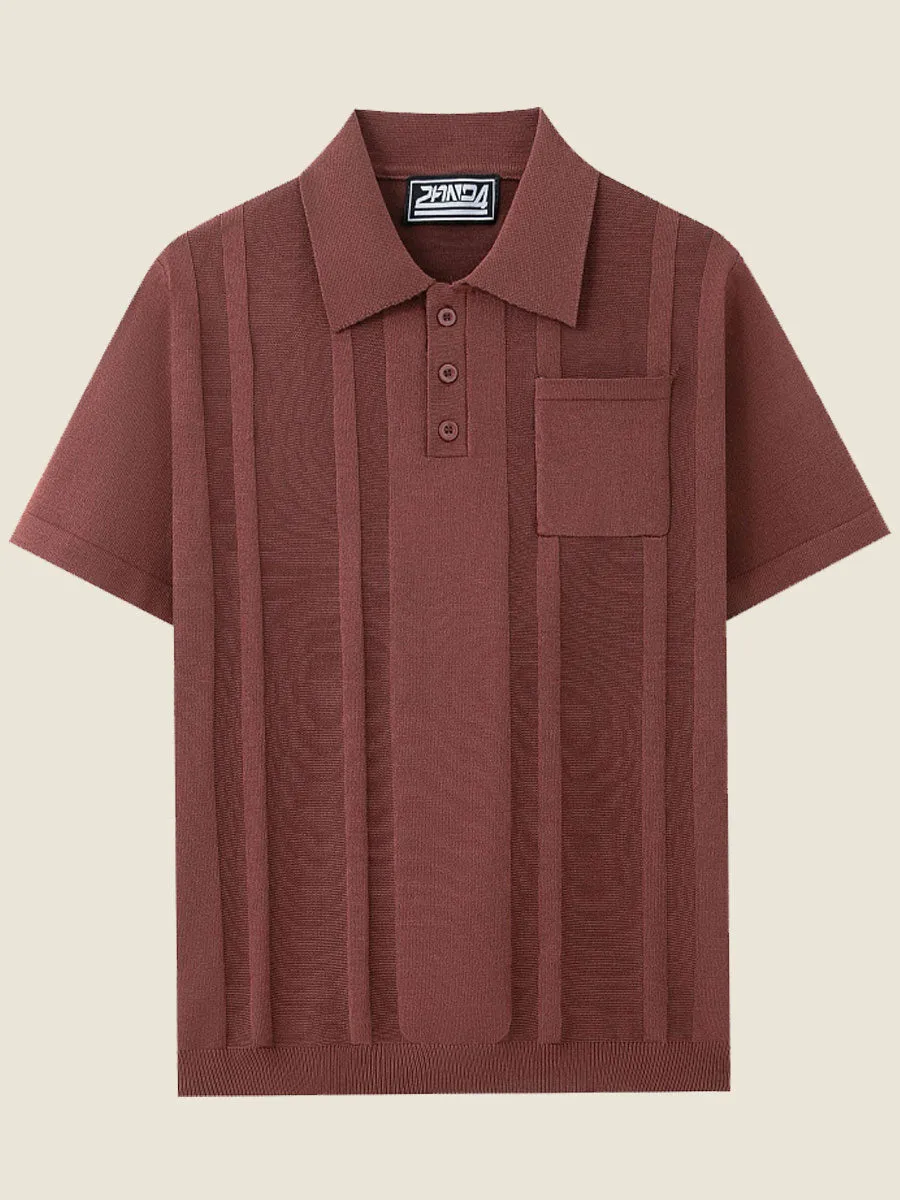 Classic Short Sleeve Sweater Polo