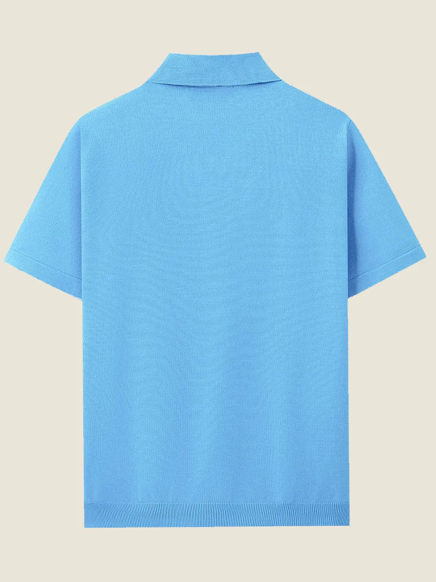 Classic Short Sleeve Sweater Polo