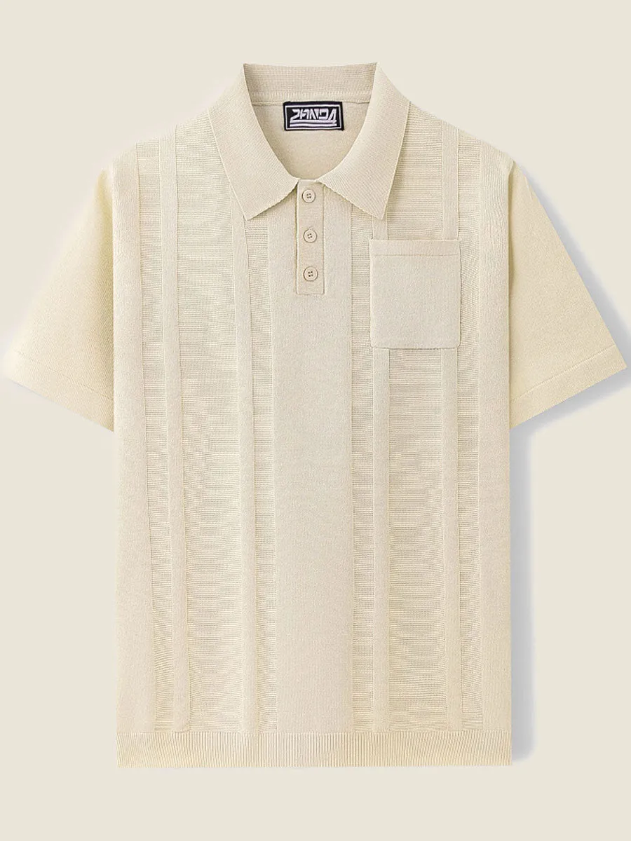 Classic Short Sleeve Sweater Polo