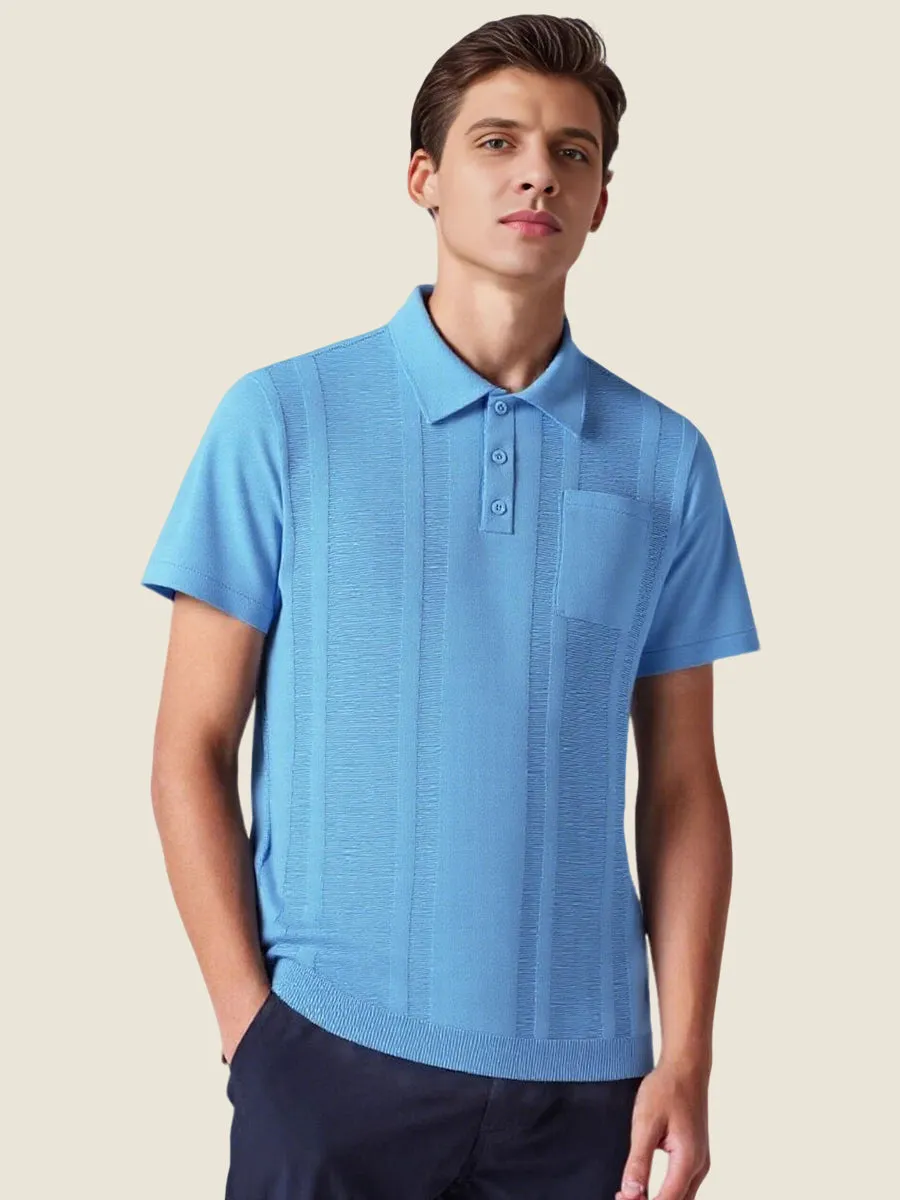 Classic Short Sleeve Sweater Polo