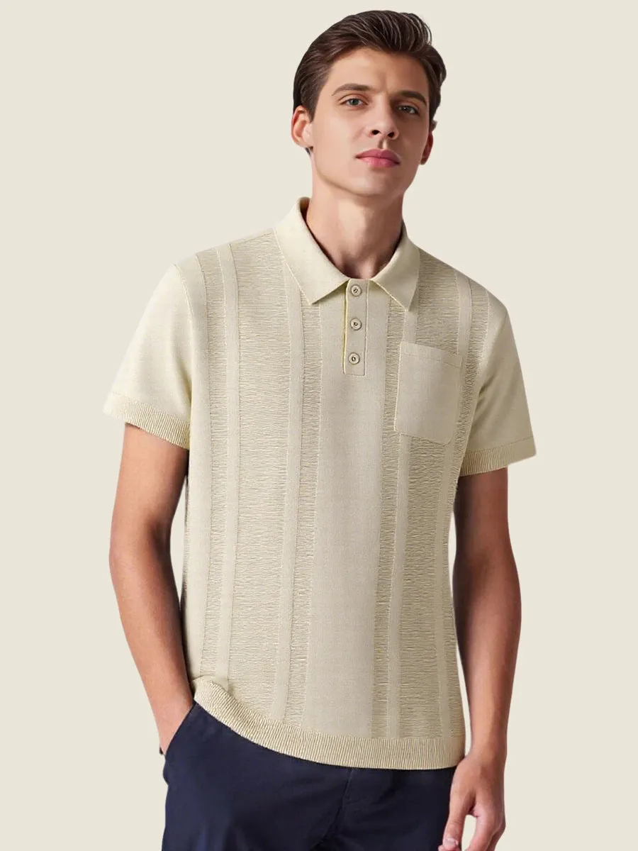 Classic Short Sleeve Sweater Polo