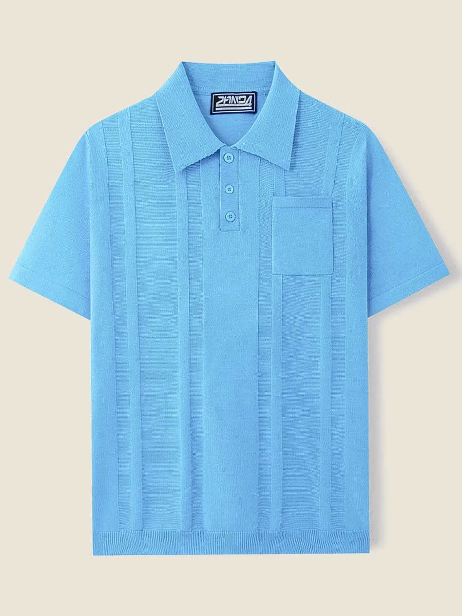 Classic Short Sleeve Sweater Polo