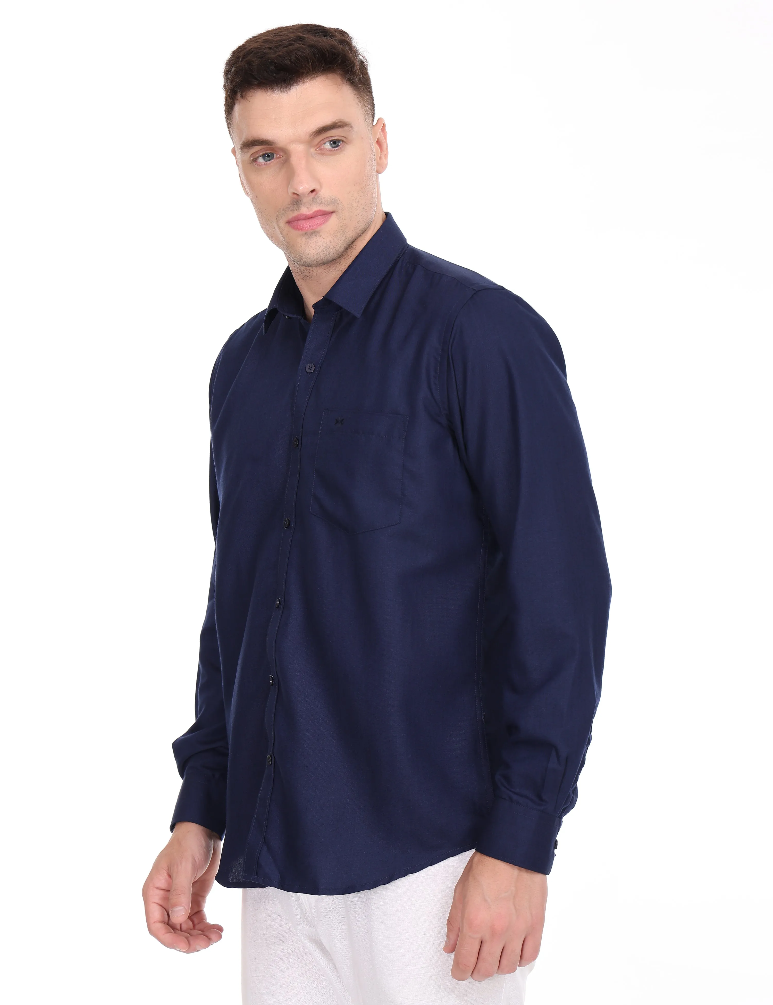 Cool Club Plus Cotton colour Shirt Full Sleeve - 31009