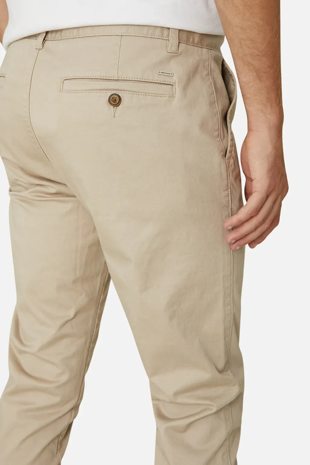 Industrie The Cuba Chino Pant - Stone