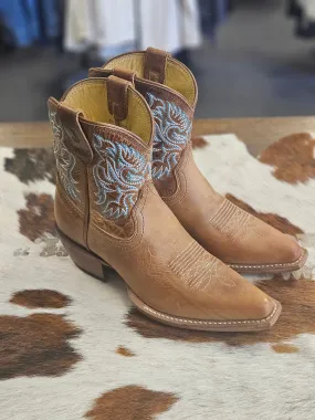 Justin Women's Isabella 7" Shorty Barwood Cowhide Boot