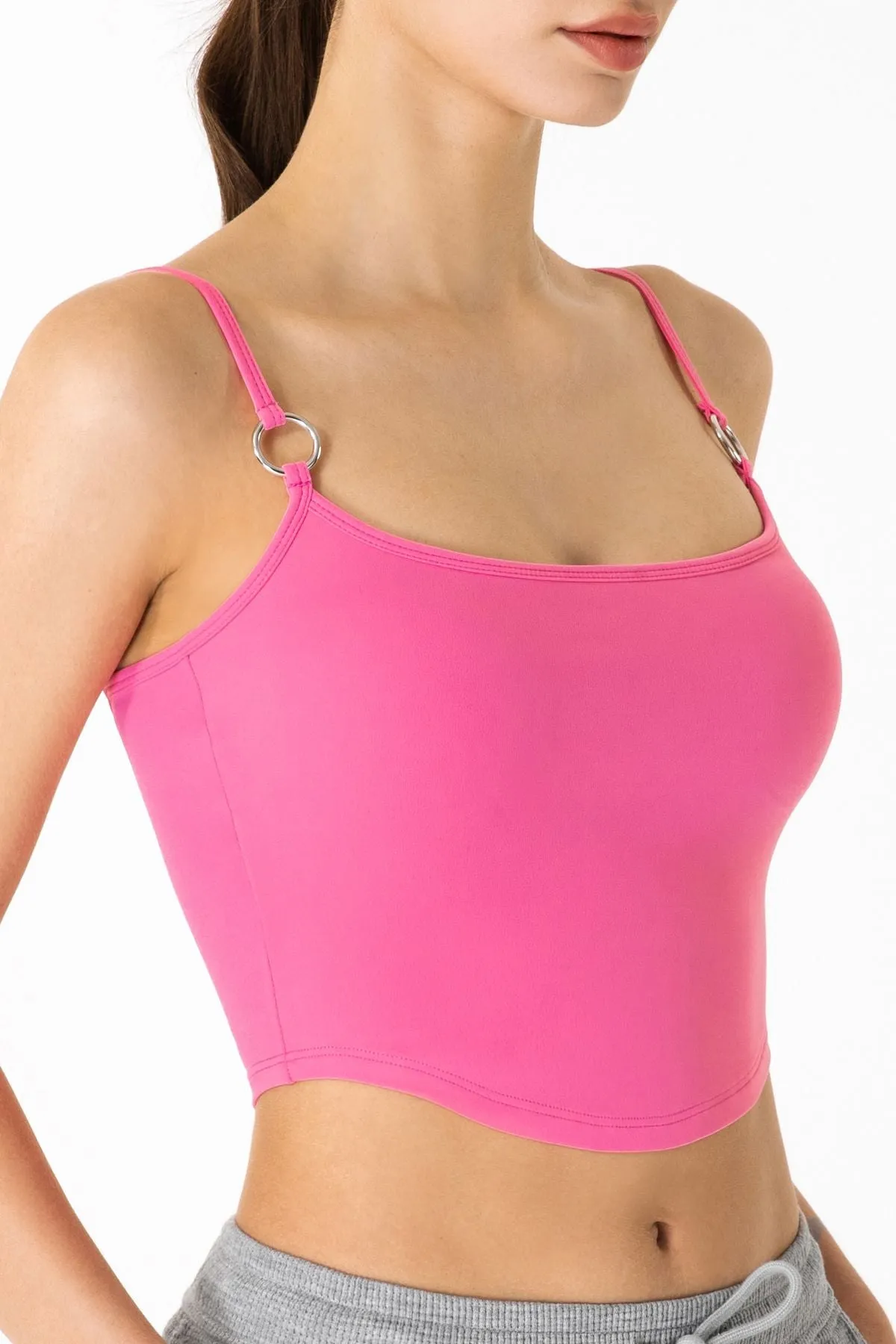 Spaghetti Strap Sports Bra Light Support