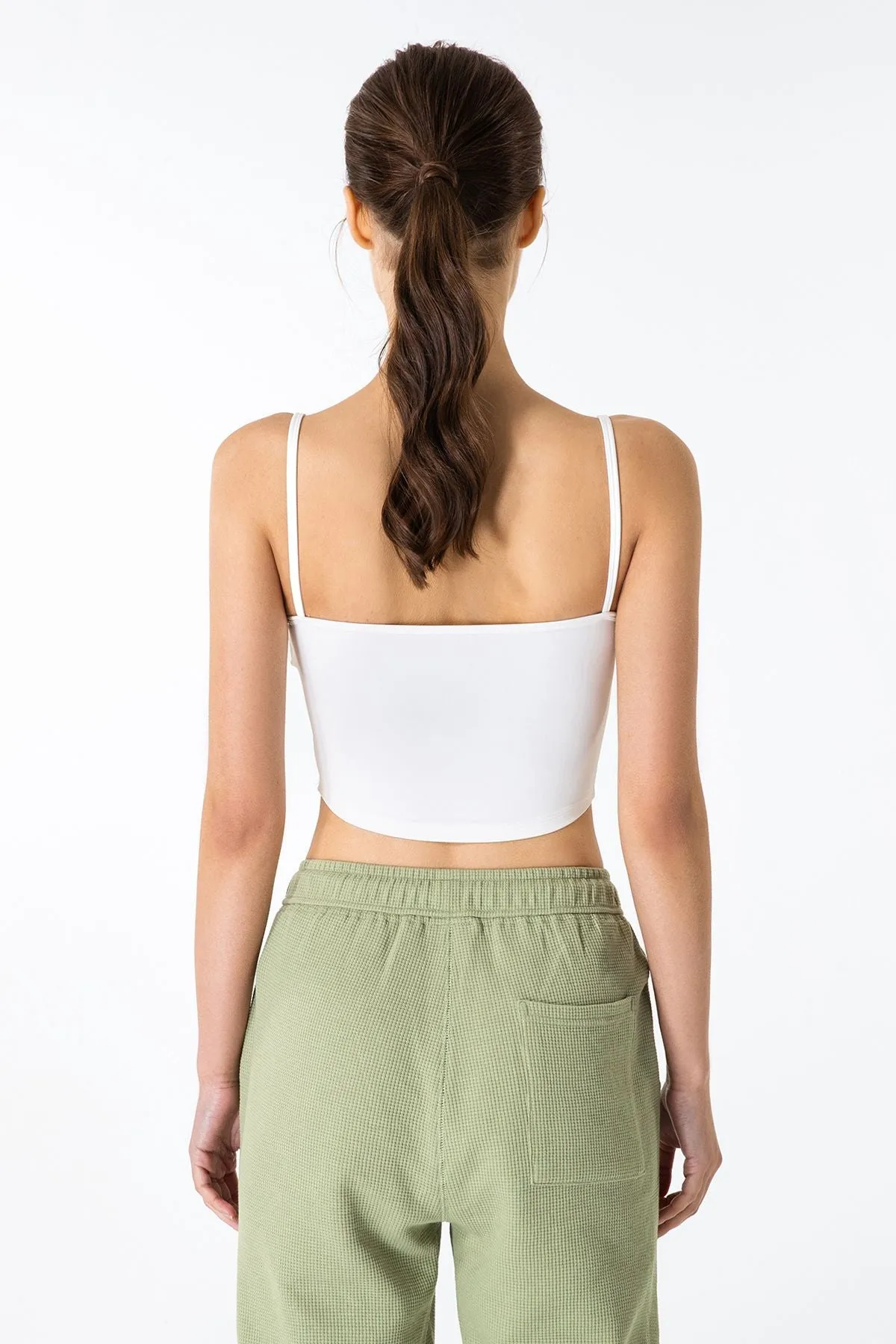 Spaghetti Strap Sports Bra Light Support