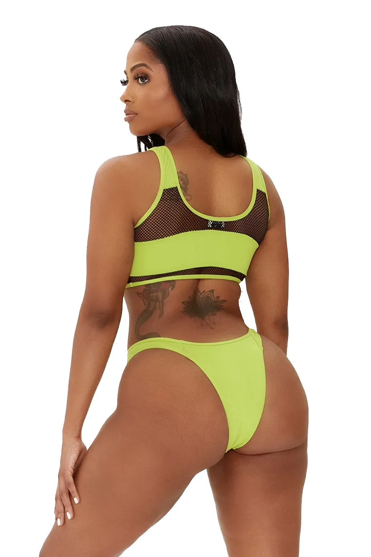 THE ENVY BIKINI-GREEN