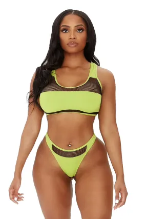 THE ENVY BIKINI-GREEN