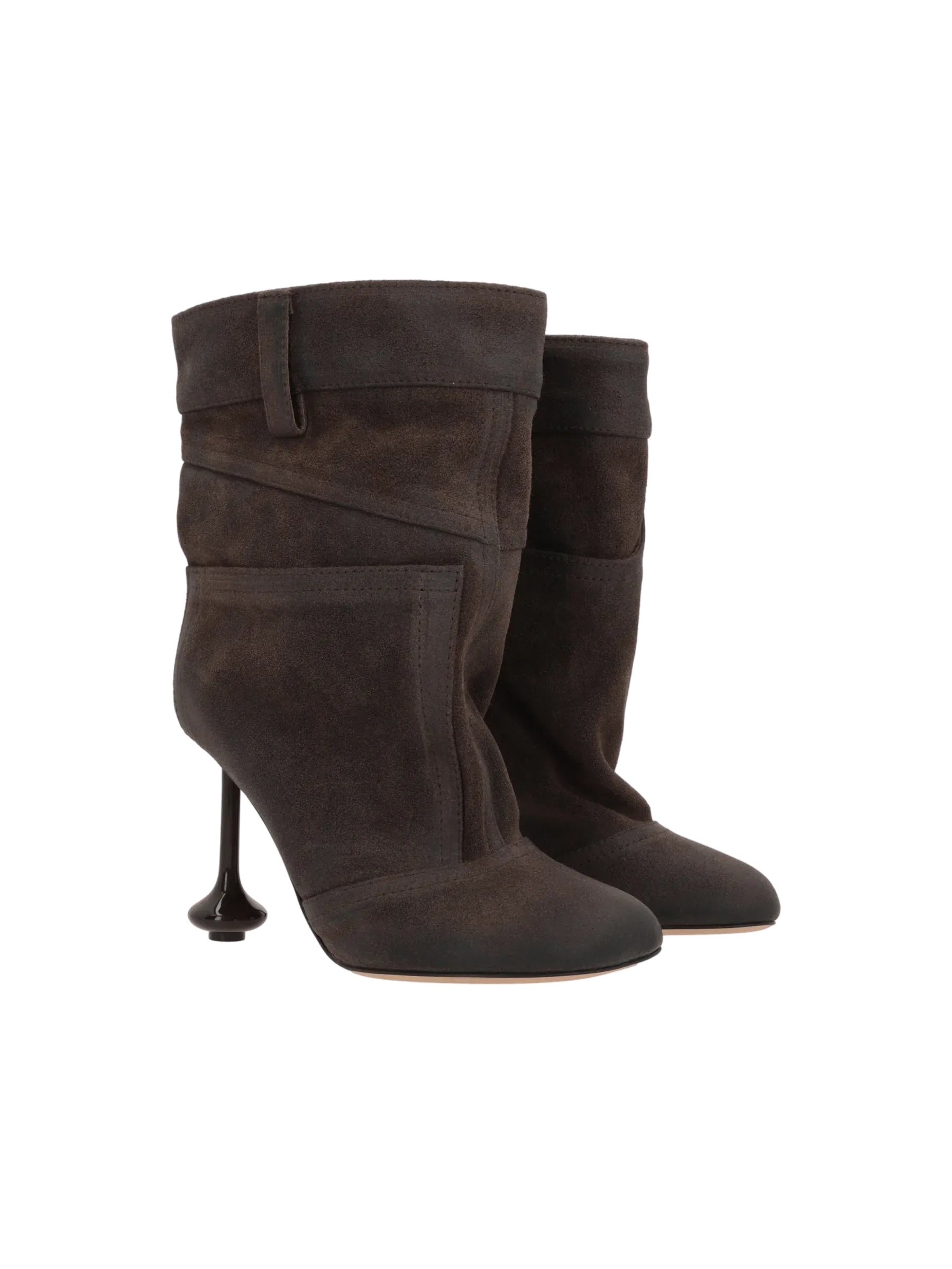 Toy Waxed Suede Ankle Boots