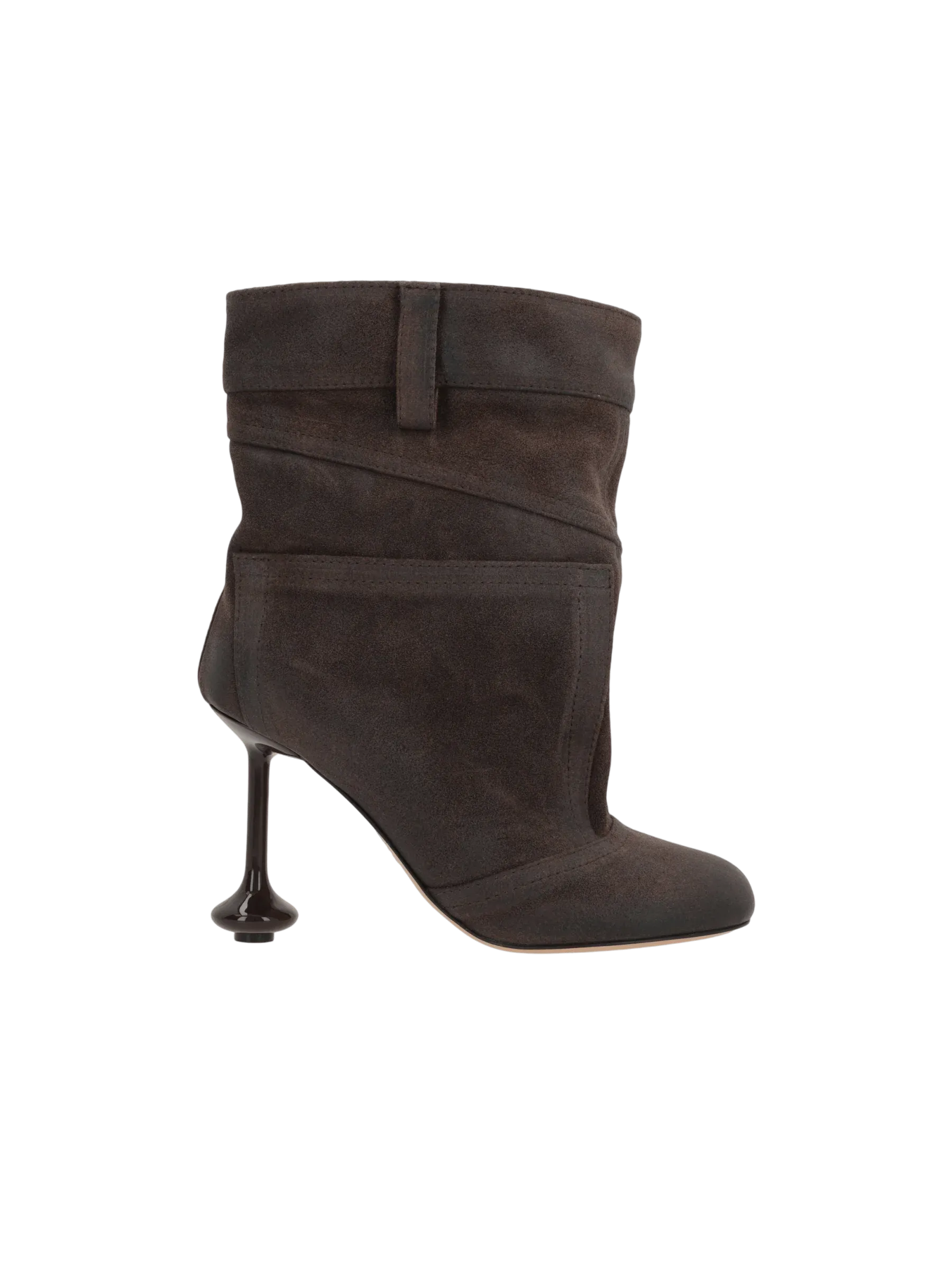 Toy Waxed Suede Ankle Boots