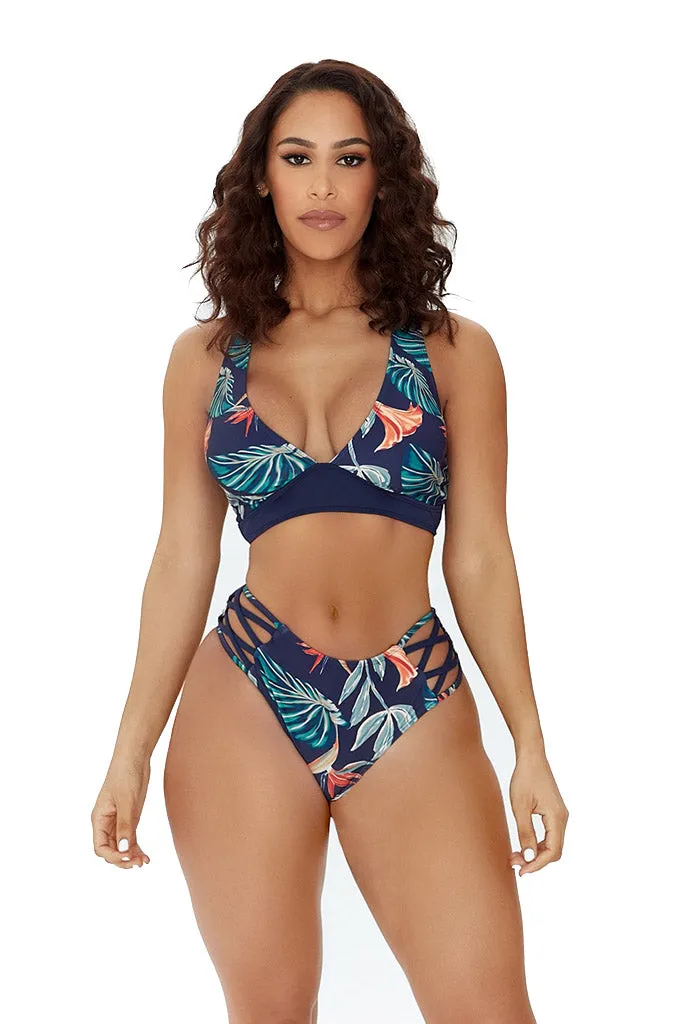 TROPICANA BIKINI-FLORAL PRINT